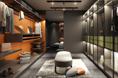 鋁框玻璃門衣柜